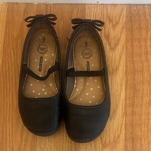 Wonder Nation Black Dress Shoes for Kids